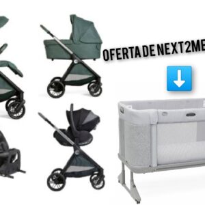 Trio Bellagio c/ Flexi, First Seat Recline e Bi-Seat com base OFERTA NEXT2ME FOREVER