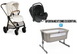 Duo Bellagio + Ovo Kory Essential Chicco OFERTA next2me essential