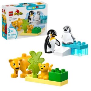 Lego Duplo Familías de pinguins e leões