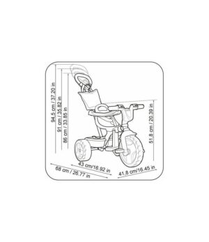 Triciclo Evo Trike 3X1 Plus Feber - Image 6