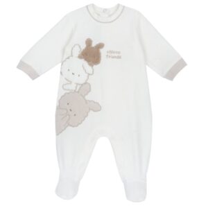 Babygrow abertura no interior da perna Chicco