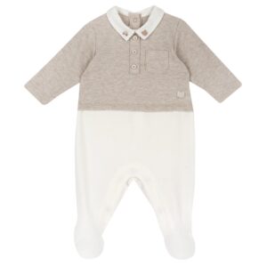 Babygrow abertura no interior da perna Chicco