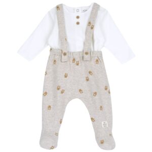 Conjunto de camisola e calças com pés Chicco