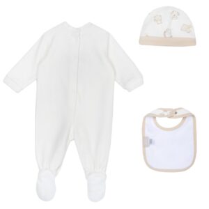 Conjunto presente com gorro e babete Chicco - Image 2