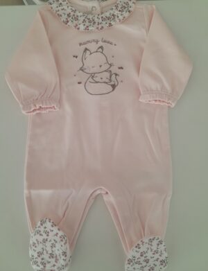 Babygrow abertura no interior da perna Chicco