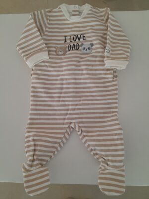 Babygrow Abertura nas costas Chicco