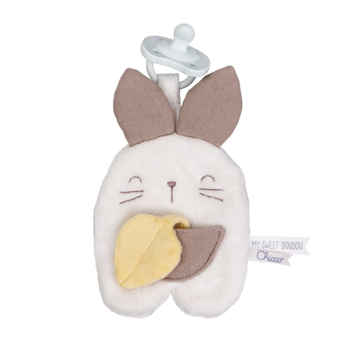 Coelhinho Dou Dou Porta Chupeta Chicco - Image 2