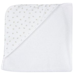 Toalha com desenho de borboletas Chicco