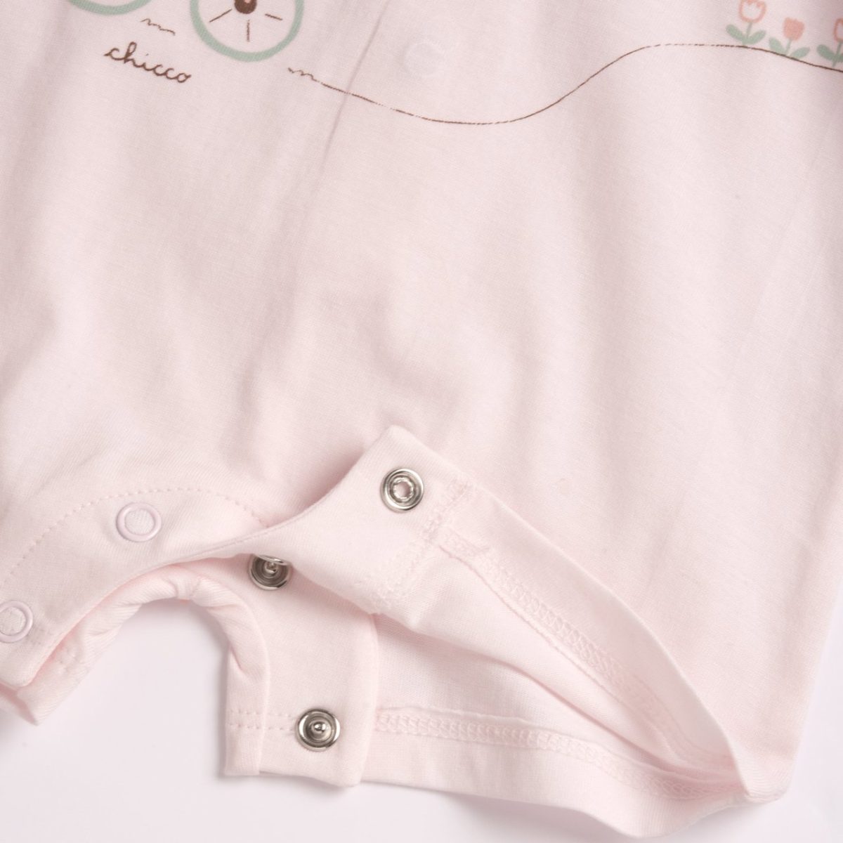 Macacão Cor-de-rosa com Coelhinho Chicco - Image 3
