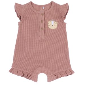 Macacão Cor-de-rosa com Gatinho Chicco