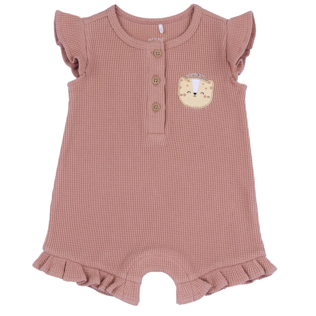 Macacão Cor-de-rosa com Gatinho Chicco