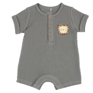 Macacão Cinzento com Leãozinho Chicco