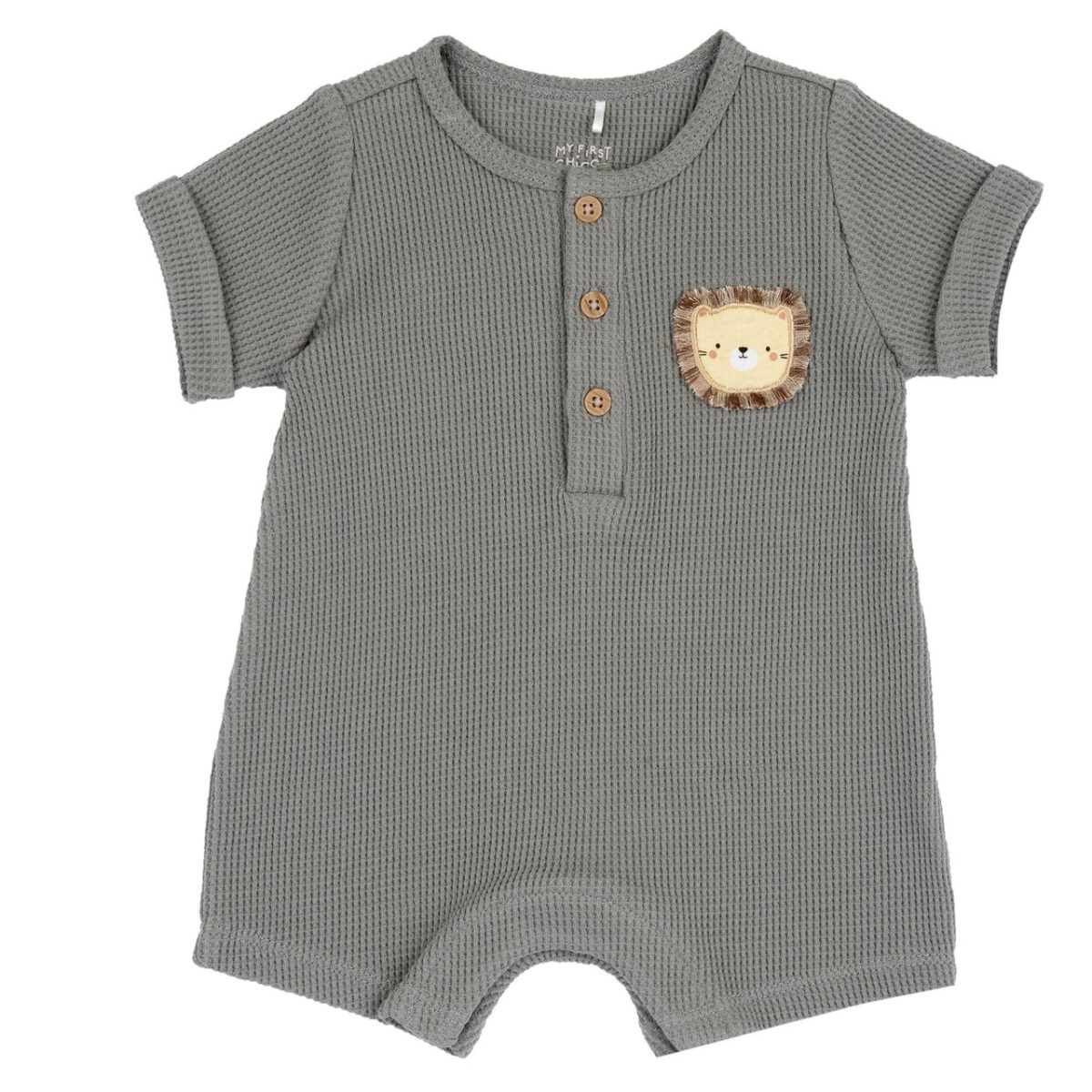 Macacão Cinzento com Leãozinho Chicco