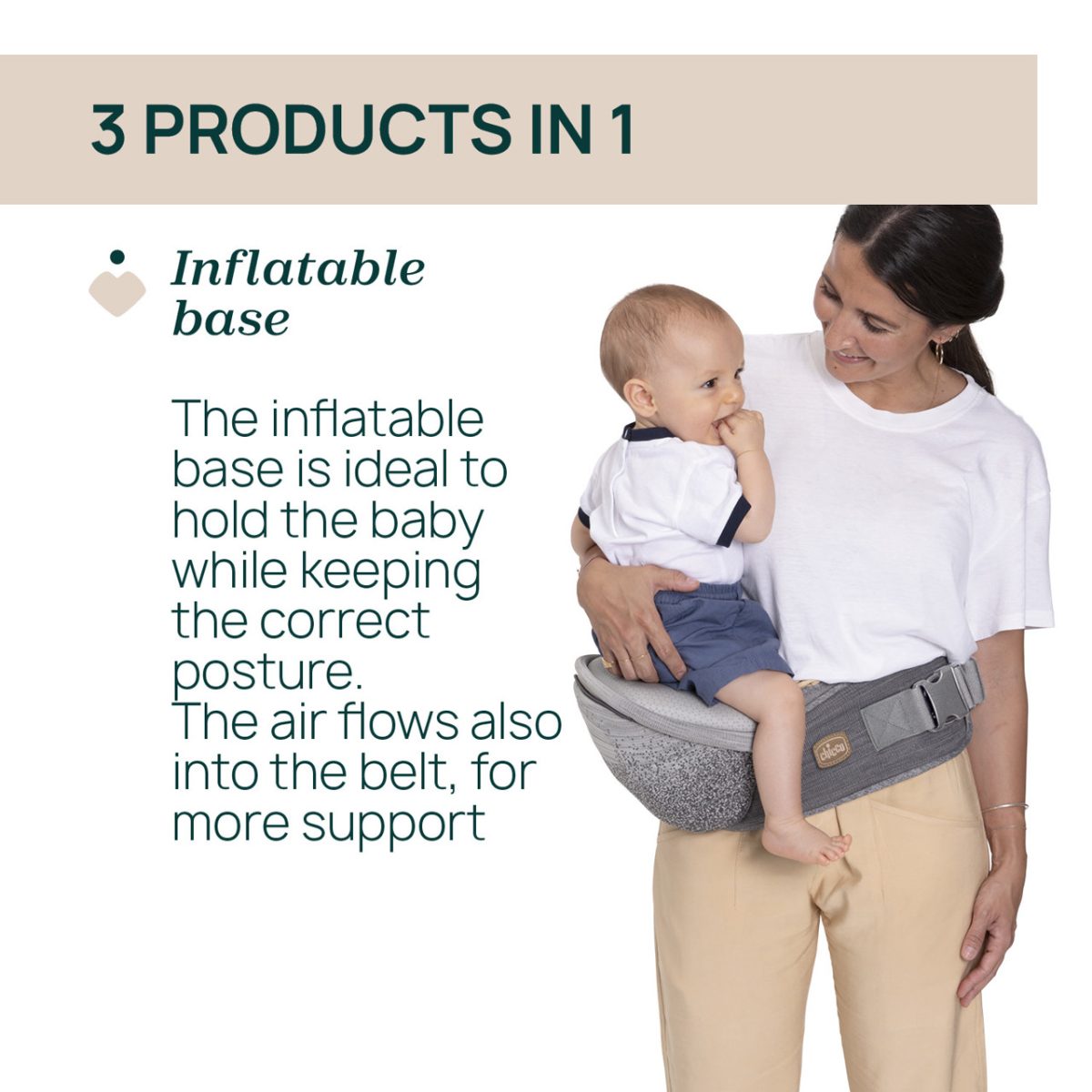 Marsúpio Airy Hip Fit Chicco - Image 4