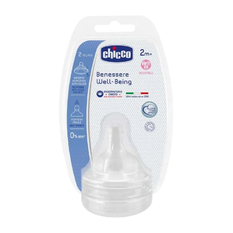 Benessere Well-Being Tetina Silicone Chicco